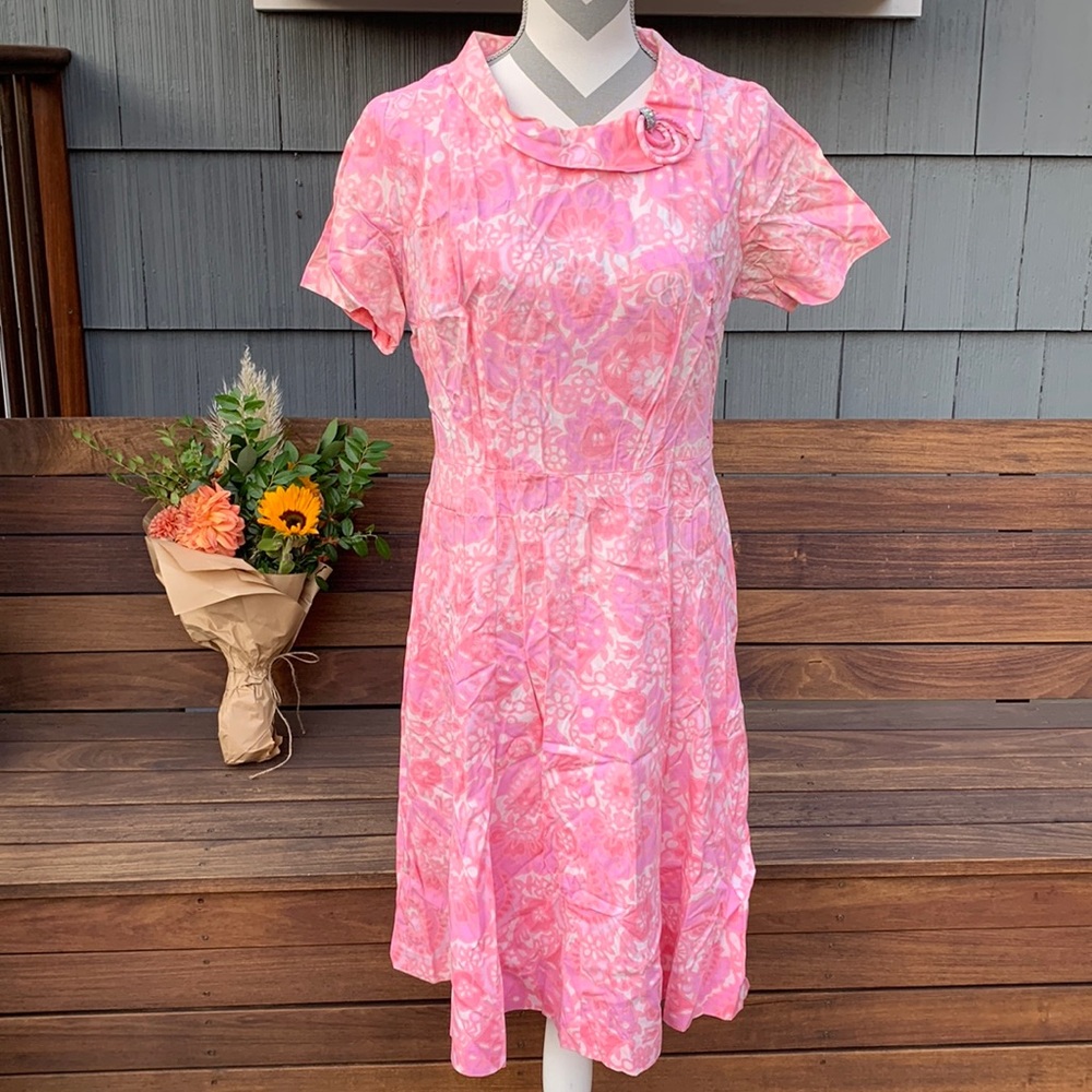 Gorgeous True Vintage Paisley Frock XL